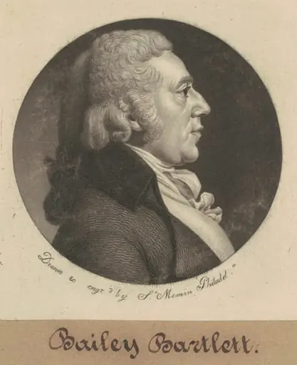 Bailey Bartlett, by Charles Balthazar Julien Févret de Saint-Mémin