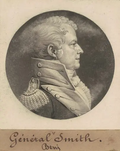 Benjamin Smith, by Charles Balthazar Julien Févret de Saint-Mémin