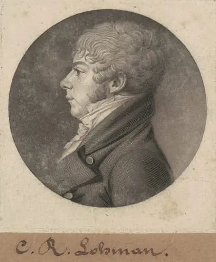 C. R. Lohman, by Charles Balthazar Julien Févret de Saint-Mémin