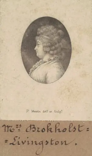 Catherine Keteltas Livingston, by Charles Balthazar Julien Févret de Saint-Mémin