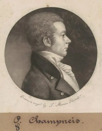 Champneis, by Charles Balthazar Julien Févret de Saint-Mémin