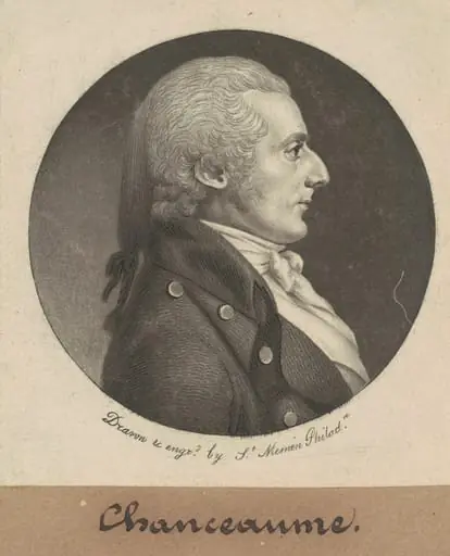 Chanceaume, by Charles Balthazar Julien Févret de Saint-Mémin