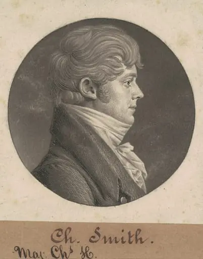 Charles Henry Smith, by Charles Balthazar Julien Févret de Saint-Mémin