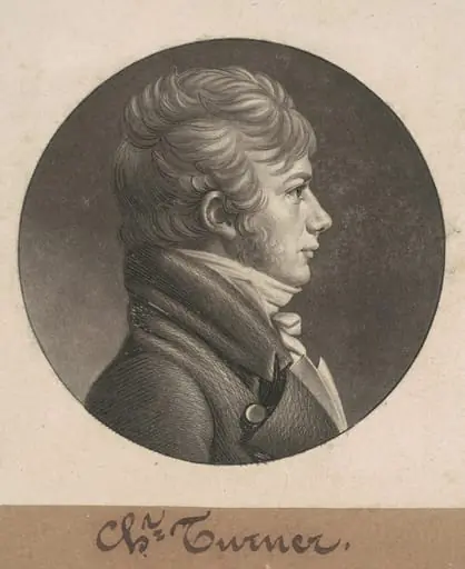 Charles Turner, by Charles Balthazar Julien Févret de Saint-Mémin