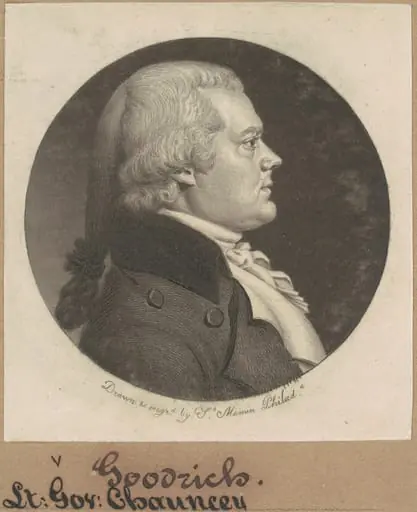 Chauncey Goodrich, by Charles Balthazar Julien Févret de Saint-Mémin