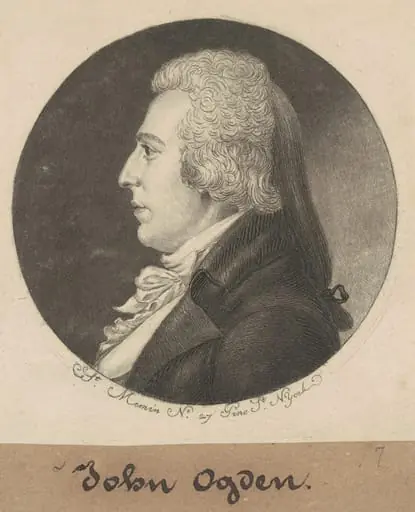 David A. Ogden, by Charles Balthazar Julien Févret de Saint-Mémin