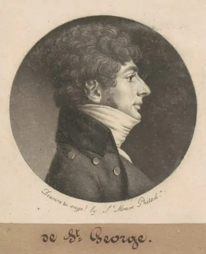 de St. George, by Charles Balthazar Julien Févret de Saint-Mémin