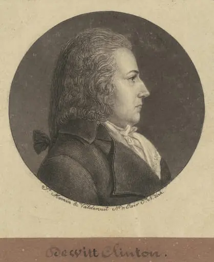 DeWitt Clinton, by Charles Balthazar Julien Févret de Saint-Mémin