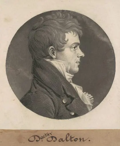 Doctor Dalton, by Charles Balthazar Julien Févret de Saint-Mémin