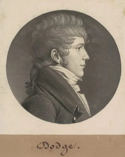 Dodge, by Charles Balthazar Julien Févret de Saint-Mémin