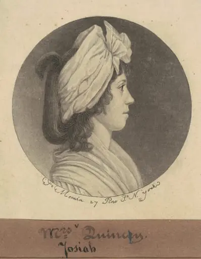 Eliza Susan Morton Quincy, by Charles Balthazar Julien Févret de Saint-Mémin