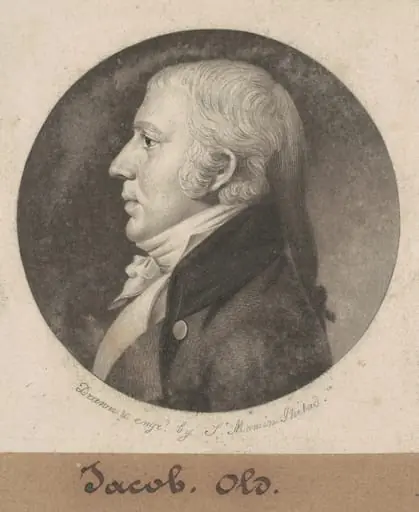 Evan William Thomas, by Charles Balthazar Julien Févret de Saint-Mémin