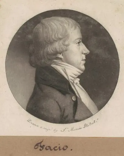 Facio, by Charles Balthazar Julien Févret de Saint-Mémin