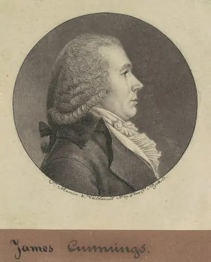 Fortescue Cuming, by Charles Balthazar Julien Févret de Saint-Mémin