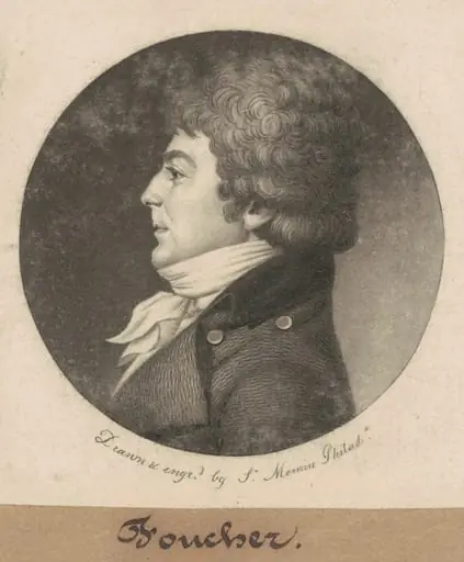 Foucher, by Charles Balthazar Julien Févret de Saint-Mémin