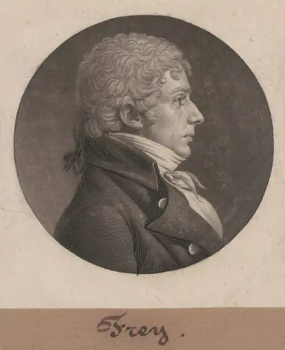 Frey, by Charles Balthazar Julien Févret de Saint-Mémin