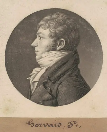 Gervais, Jr., by Charles Balthazar Julien Févret de Saint-Mémin