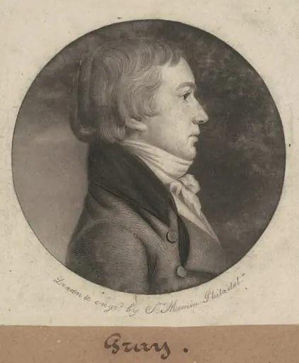Gray, by Charles Balthazar Julien Févret de Saint-Mémin