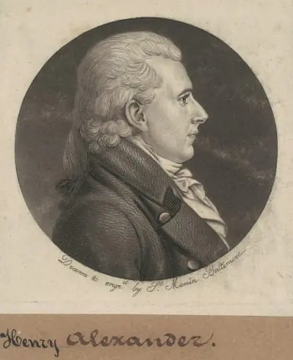 Henry Alexander, by Charles Balthazar Julien Févret de Saint-Mémin