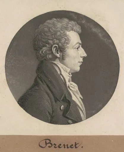 Henry Brunet, by Charles Balthazar Julien Févret de Saint-Mémin