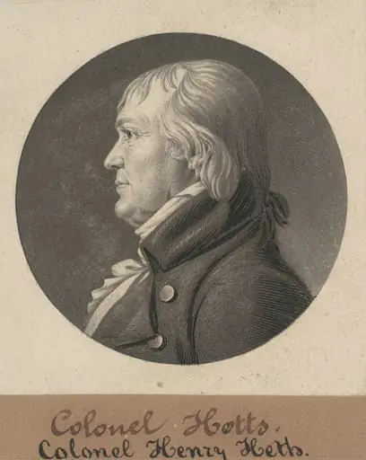 Henry Heth, by Charles Balthazar Julien Févret de Saint-Mémin