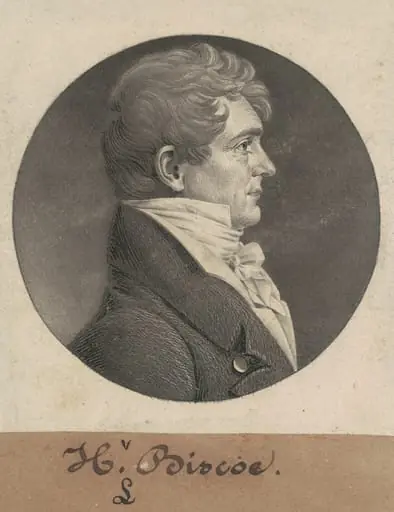 Henry Lawson Biscoe, by Charles Balthazar Julien Févret de Saint-Mémin