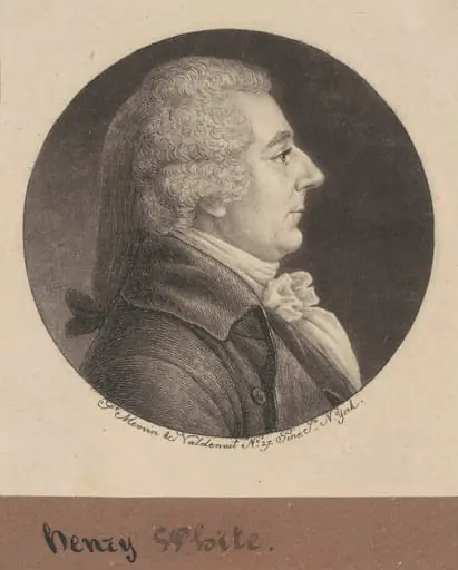 Henry White, by Charles Balthazar Julien Févret de Saint-Mémin