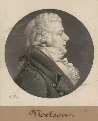 Hugh Nelson, by Charles Balthazar Julien Févret de Saint-Mémin