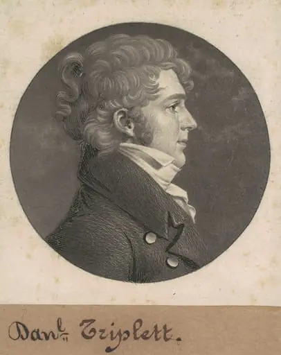 J. N. Luckett, by Charles Balthazar Julien Févret de Saint-Mémin