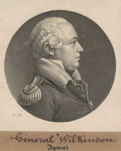 James Wilkinson, by Charles Balthazar Julien Févret de Saint-Mémin