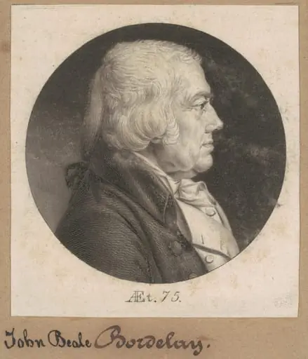 John Beale Bordley, by Charles Balthazar Julien Févret de Saint-Mémin