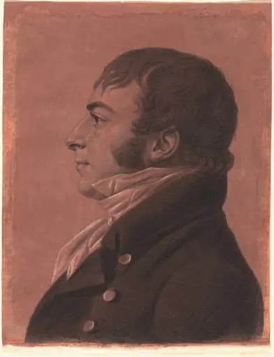 John Carlyle Herbert, by Charles Balthazar Julien Févret de Saint-Mémin