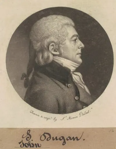 John Dugan, by Charles Balthazar Julien Févret de Saint-Mémin