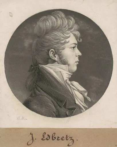 John Hill Smith, by Charles Balthazar Julien Févret de Saint-Mémin