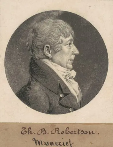John Moncreif, by Charles Balthazar Julien Févret de Saint-Mémin