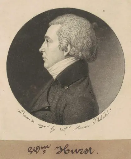 Jonathan Harvey Hurst, by Charles Balthazar Julien Févret de Saint-Mémin