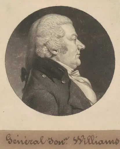 Jonathan Williams, by Charles Balthazar Julien Févret de Saint-Mémin