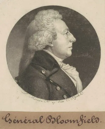 Joseph Bloomfield, by Charles Balthazar Julien Févret de Saint-Mémin