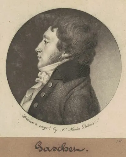 Joseph Louis Gaschet de L'Isle, by Charles Balthazar Julien Févret de Saint-Mémin