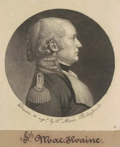 Joseph McIlvaine, by Charles Balthazar Julien Févret de Saint-Mémin