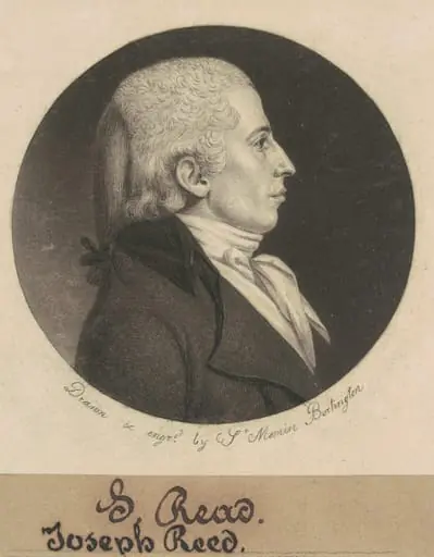 Joseph Reed, Jr., by Charles Balthazar Julien Févret de Saint-Mémin