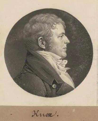 Knox, by Charles Balthazar Julien Févret de Saint-Mémin