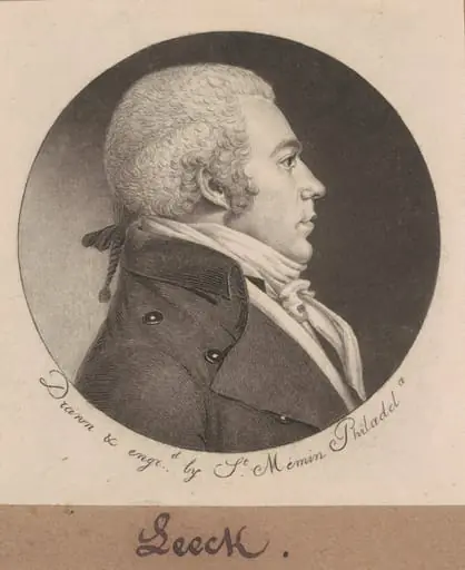 Leech, by Charles Balthazar Julien Févret de Saint-Mémin