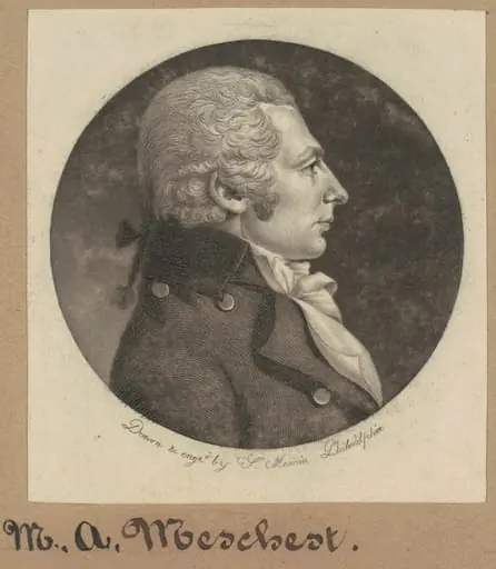 M. A. Meschert, by Charles Balthazar Julien Févret de Saint-Mémin