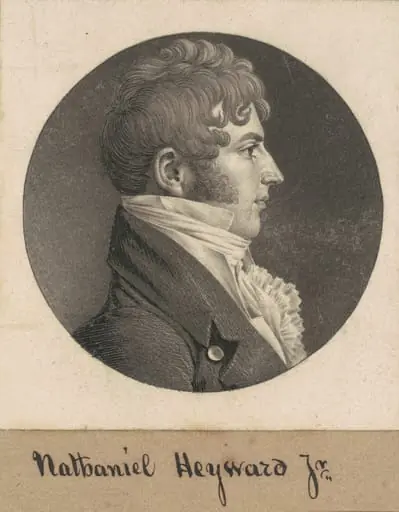 Nathaniel Heyward, Jr., by Charles Balthazar Julien Févret de Saint-Mémin