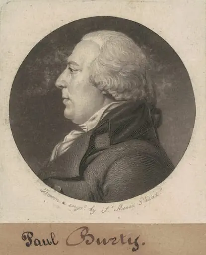Paul Busti, by Charles Balthazar Julien Févret de Saint-Mémin