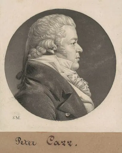 Peter Carr, by Charles Balthazar Julien Févret de Saint-Mémin