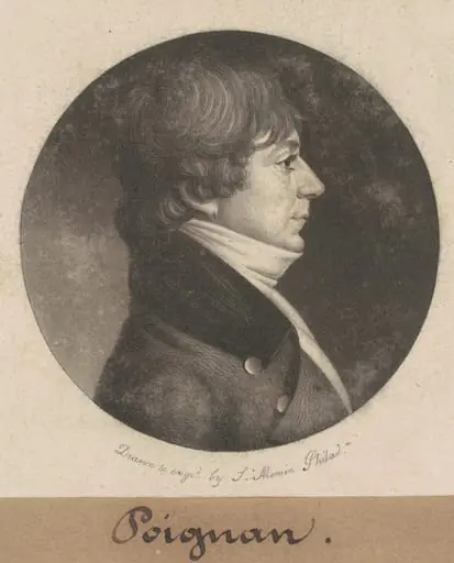 Poignan, by Charles Balthazar Julien Févret de Saint-Mémin