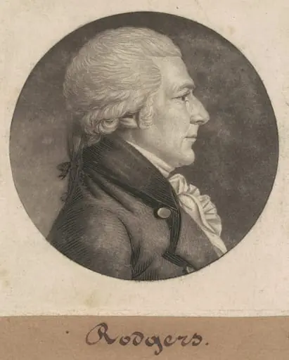 Rodgers, by Charles Balthazar Julien Févret de Saint-Mémin