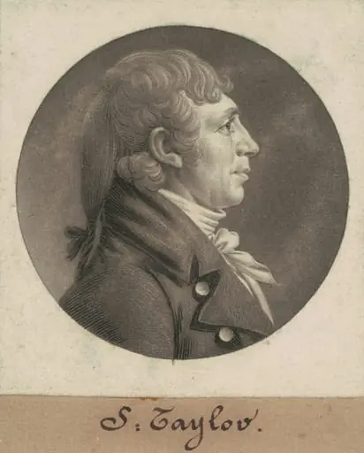 S. Taylor, by Charles Balthazar Julien Févret de Saint-Mémin